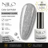 Lakier Hybrydowy Diamond Silver – NILO no.122